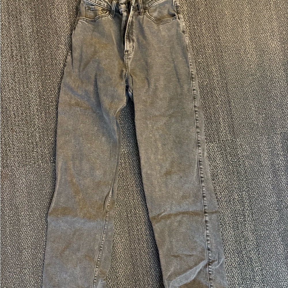 Gray Denim Jeans